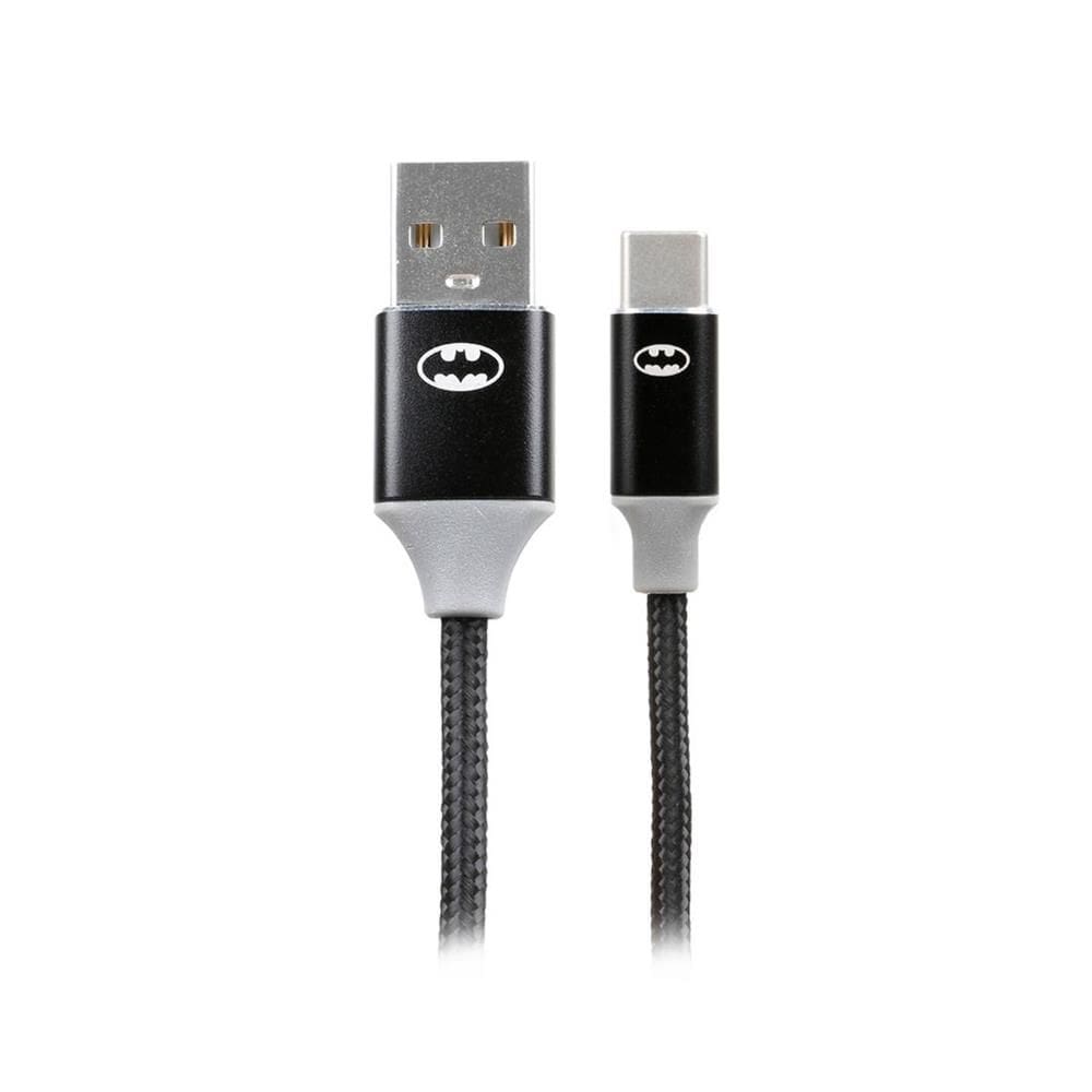 Cabo Carregador Turbo Pix 5+ Kokay, 1.5m Usb-A, Para Tipo C, Batman 5