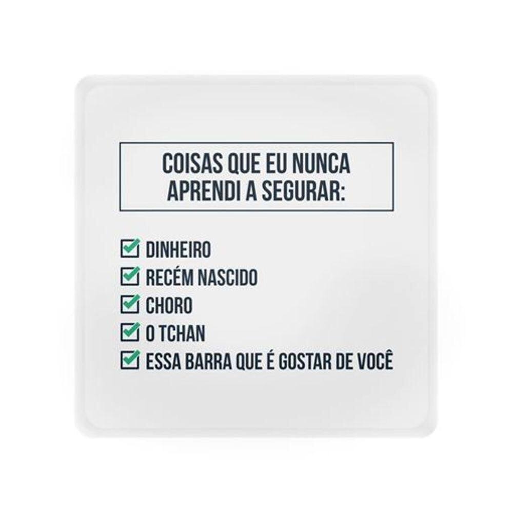 Luminária Box Slim Aprenda A Segurar Usb