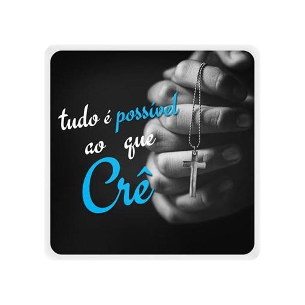 Luminária Box Slim Tudo é Possível Usb