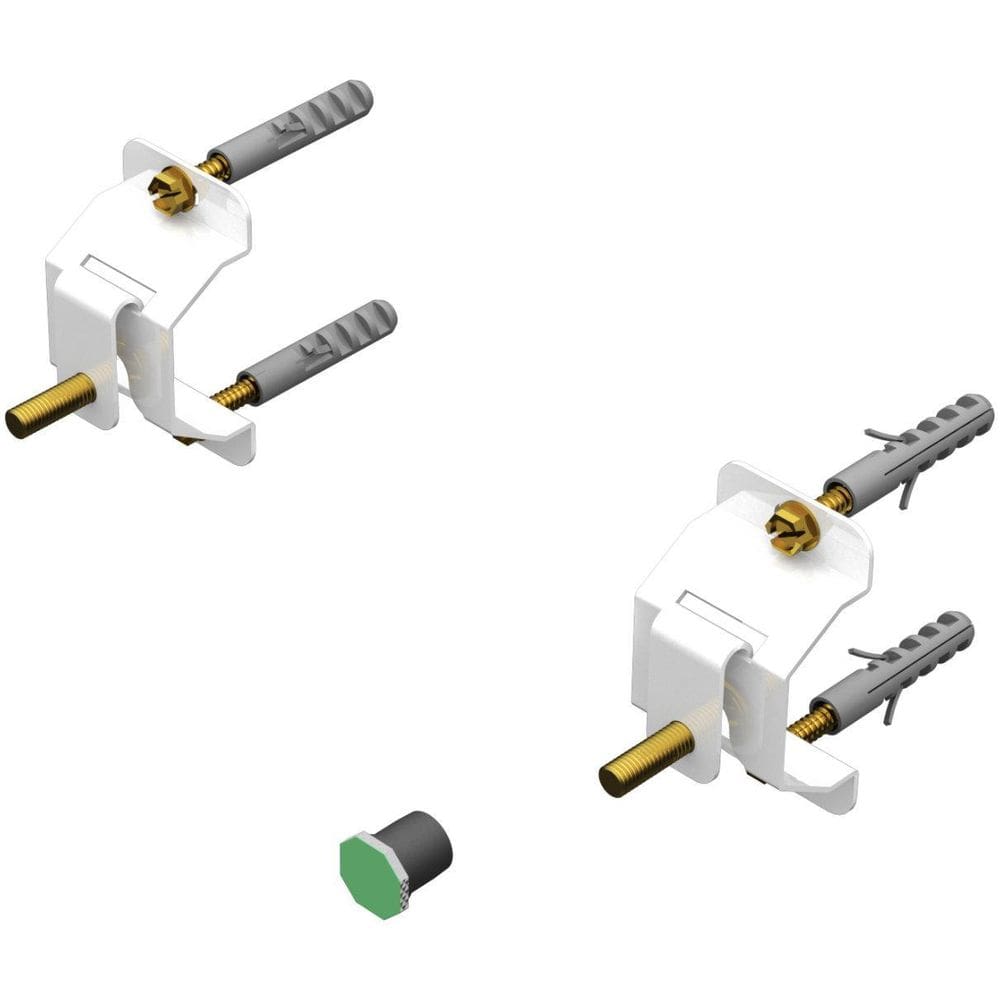 Suporte Universal Fixo Gancho Tv 10A84 Todos Vesa Branco