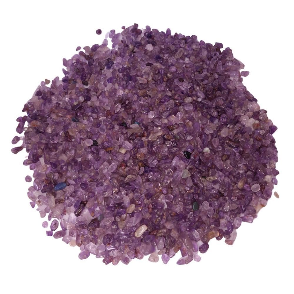 Pedra Cascalho Ametista Rolado 1 Kg Natural