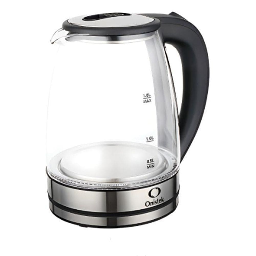 Chaleira Elétrica Jarra Bule Vidro Transparente 1200W 127V