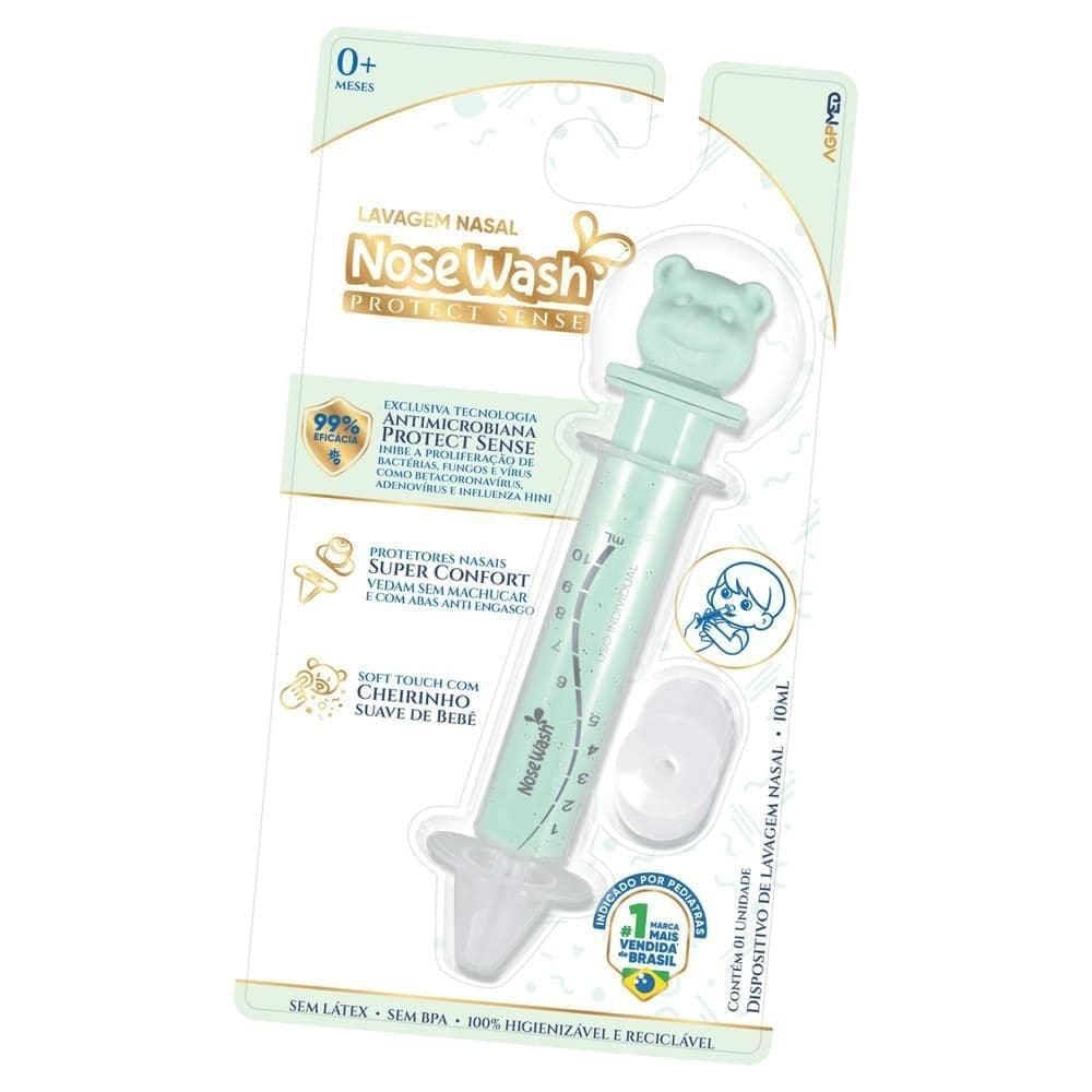 Nosewash Protect Sense Seringa Urso Verde