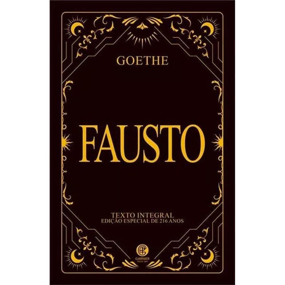 Fausto - Edição De Luxo - Ed. Garnier