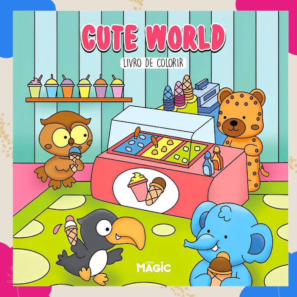 Livro De Colorir Tiktok Magic Com 24 Desenhos