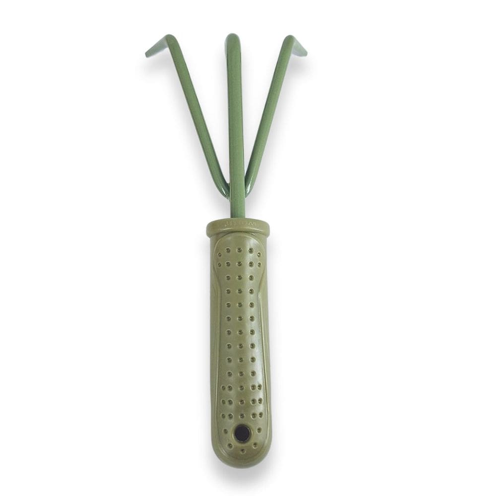 Ancinho em Aço para Jardinagem Verde TOP GARDEN