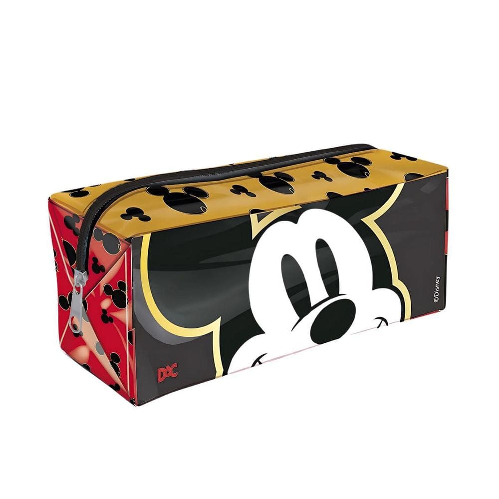 Estojo Escolar Gg Em Pvc Cristal Mickey Mouse Dac