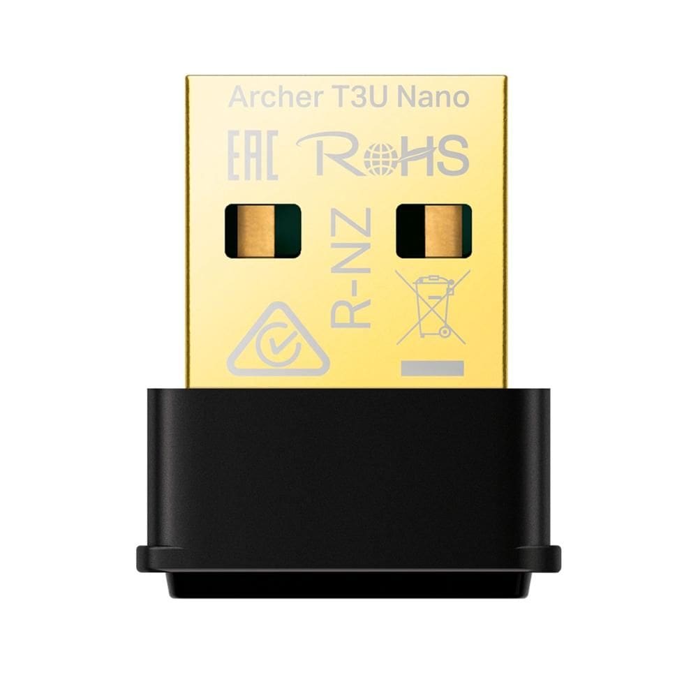 USB Adaptador Wi-Fi TP-Link Archer T3U Nano AC1300 - Dual Band - MU-MIMO