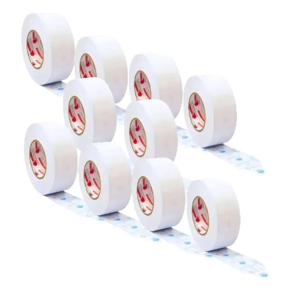 2X 10X Rolo Bobina 2000 Senhas 3 Dígitos Preferencial Azul