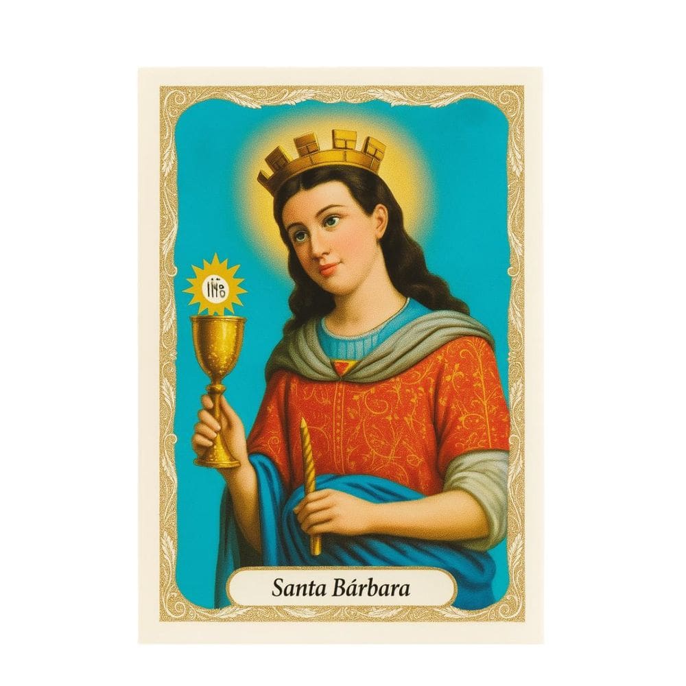 MP - Folheto De Orac o es Santos Da Fe  9 Cm