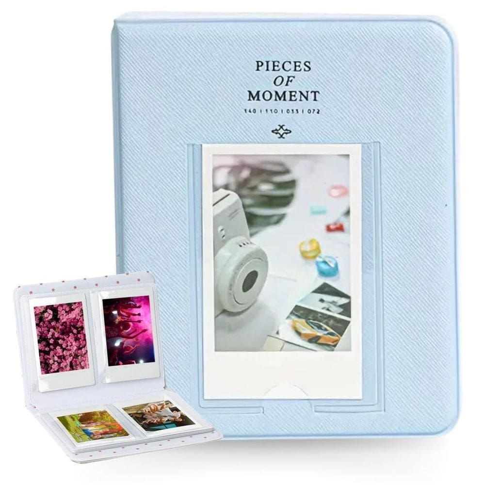 Álbum Capa Dura Premium Cabe 64 Fotos Para Foto Instax Mini