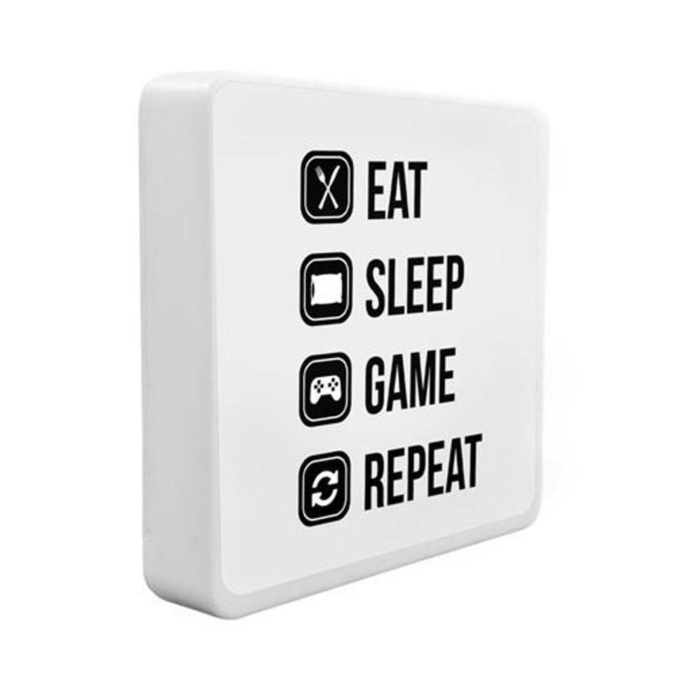 Luminária Box Slim Repeat Usb