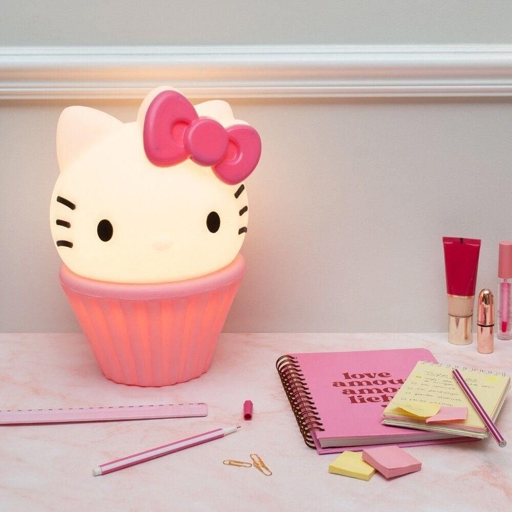 Luminária 3d Hello Kitty Cake Rosa