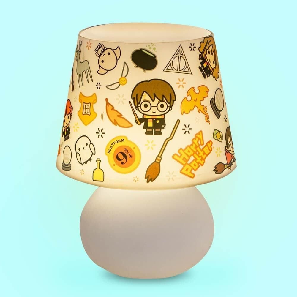 Luminária Abajur De Mesa Harry Potter Icons
