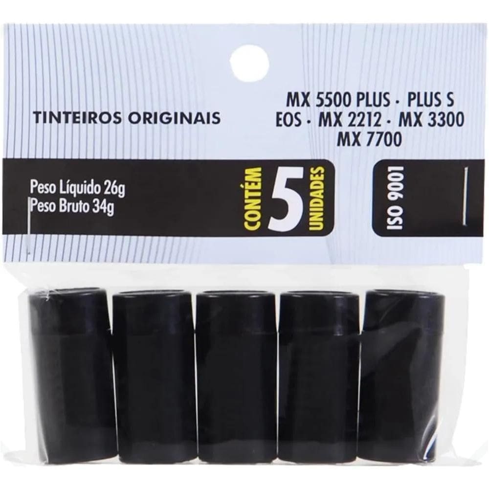 Tinteiro Fixxar  Etiquetadora Mx5500 Mx2212 5 Un