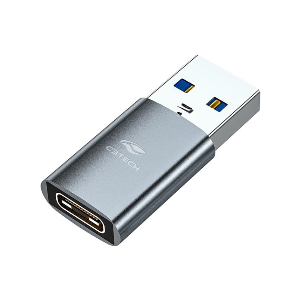 Adaptador Conversor USB-C para USB-A - (USB-A M X USB-C F) - C3TECH OTG-10