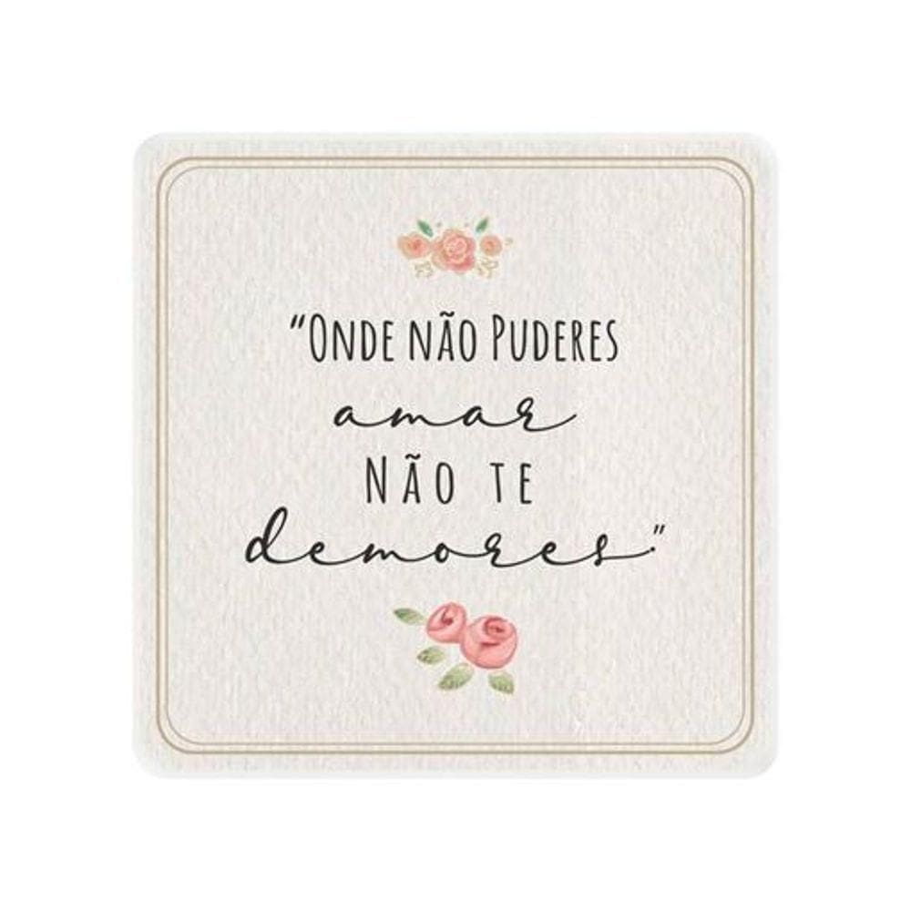 Luminária Box Slim Não Puderes Usb