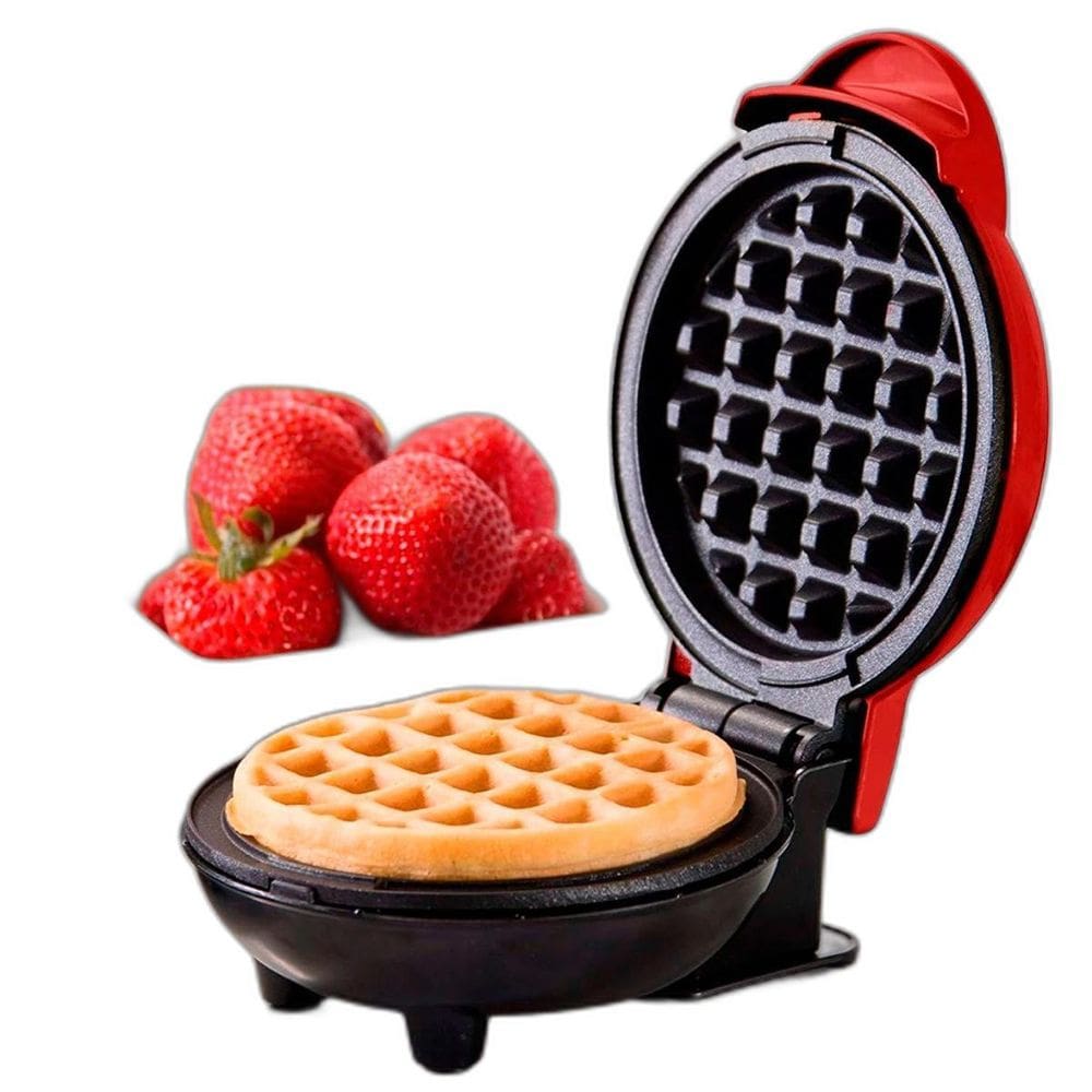 Mini Waffle Máquina Ideal Para Viagens E Café Rápido 110V