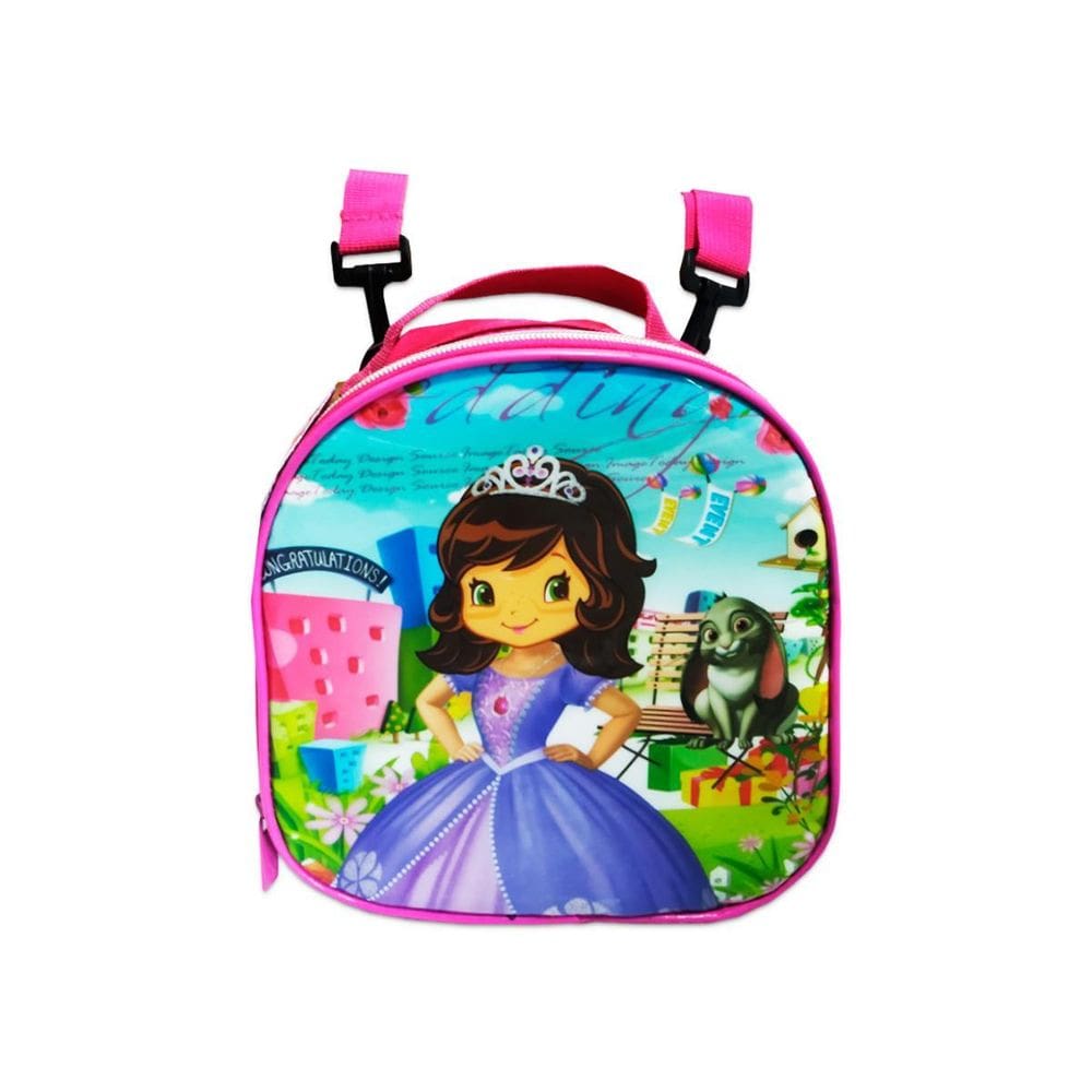 Lancheira Escolar Yepp Kids Meninas Princesa Rosa