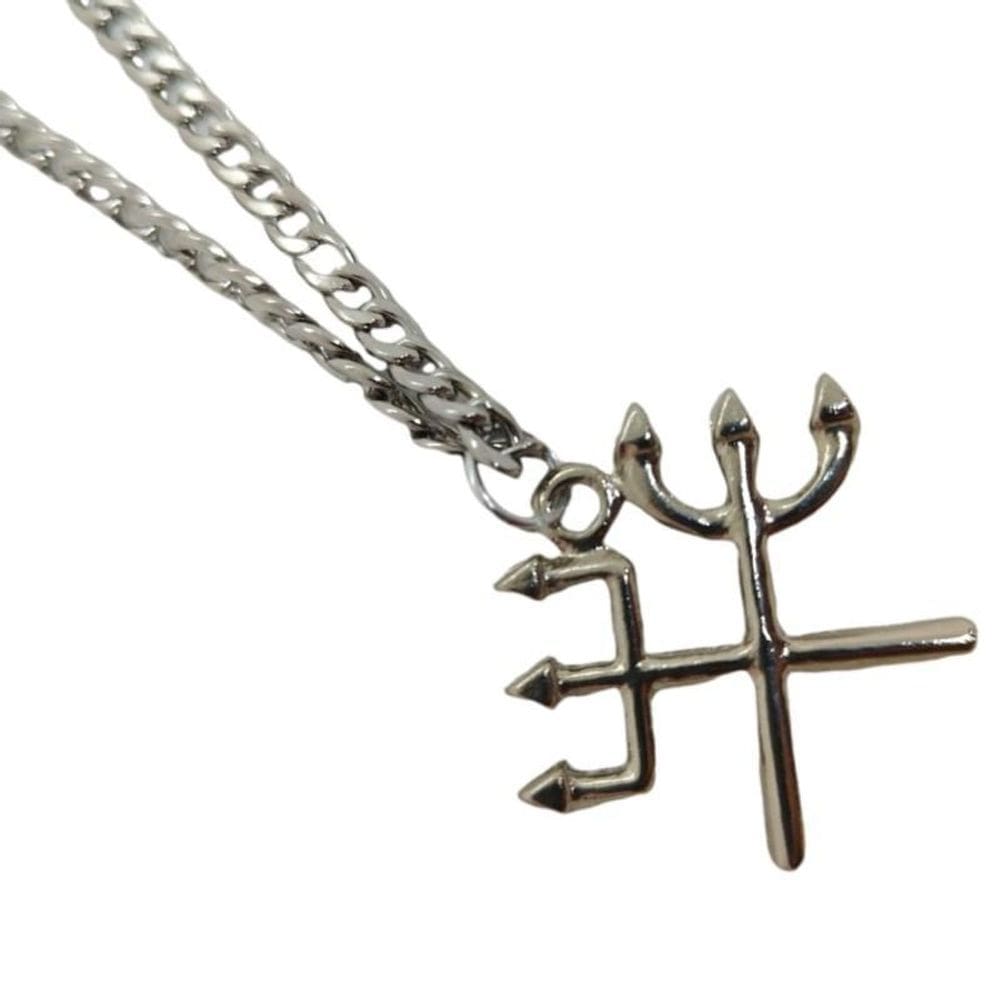 Corrente Pingente Metal Umbanda Candomblé-Selecione O Orixá