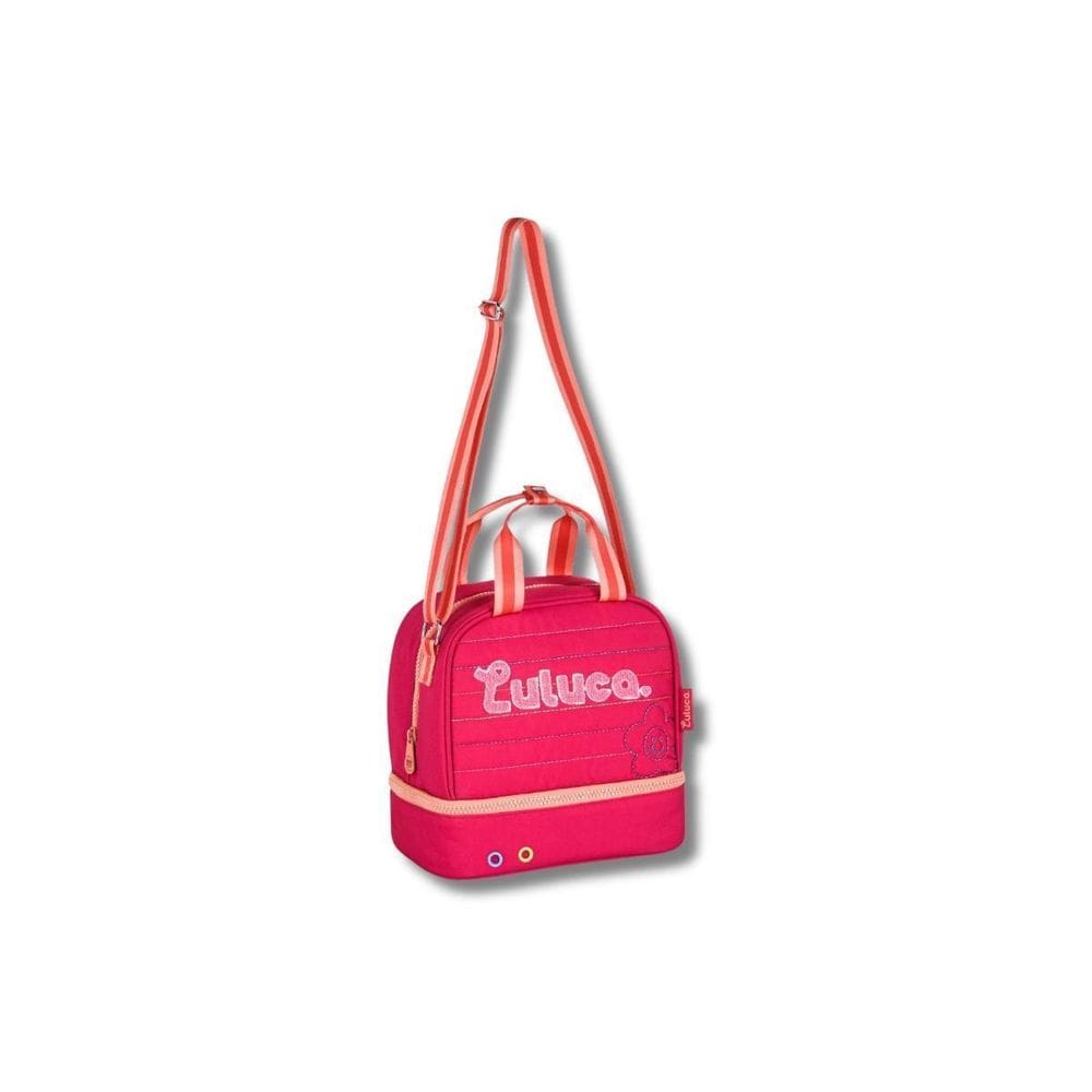 Lancheira Luluca Térmica Juvenil Escolar Kids Meninas Rosa
