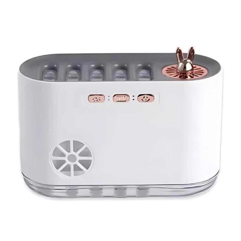 Umidificador Ultrassônico Com Luz De Chama Led 7 Cores