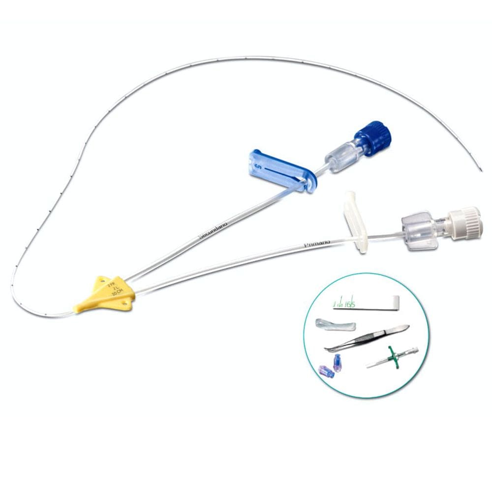 Cat. Picc Duplo 3.0Fr 50Cm Poliuretano