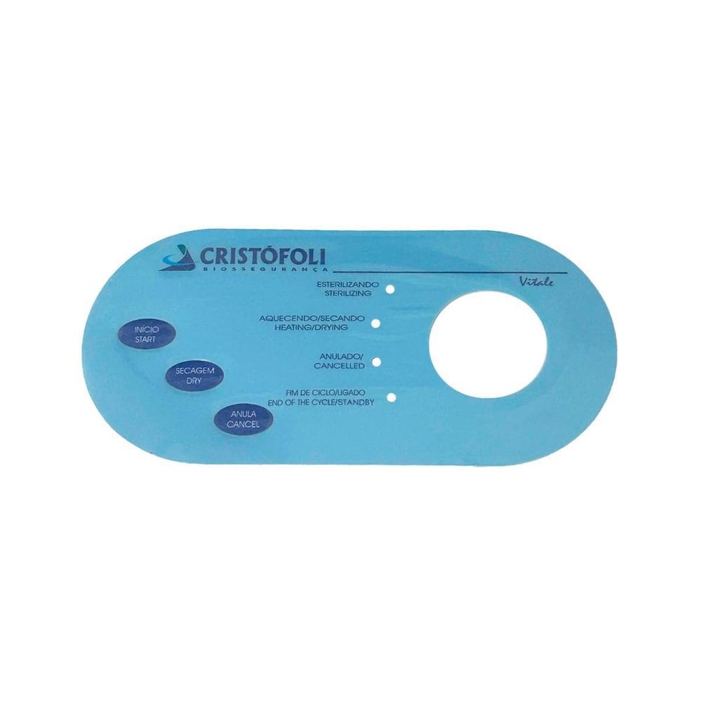 Teclado Membrana Vitale 12 / 21 Cristofoli