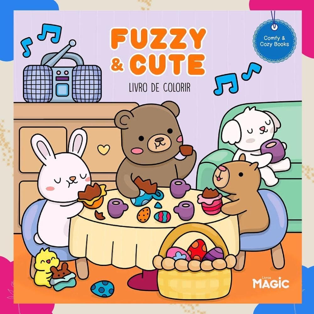 Livro De Colorir Tiktok Magic Com 24 Desenhos