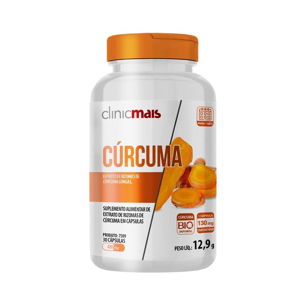 Cúrcuma Clinicmais 30 Cápsulas