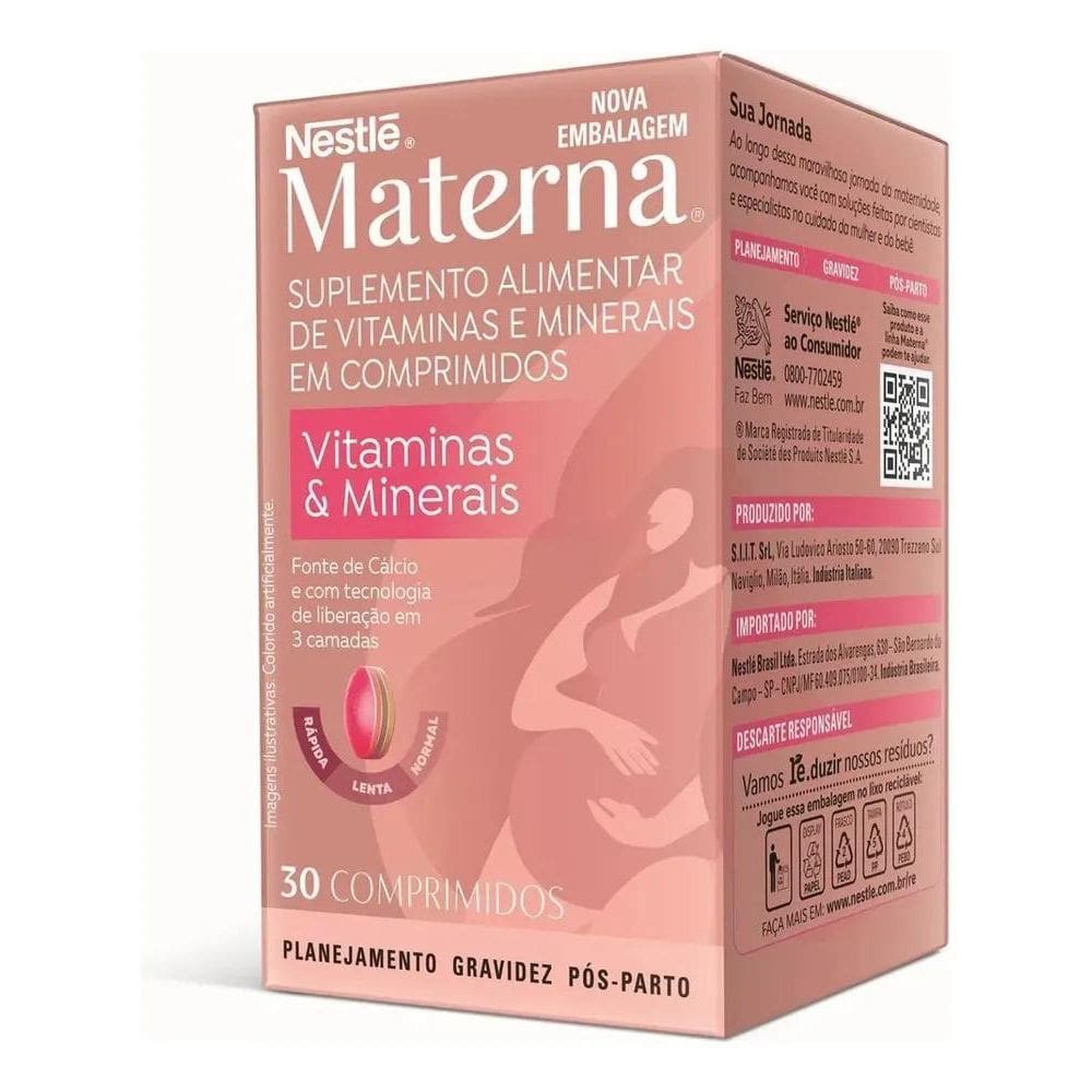 MP - 2X Materna Nestle  30 Cps Vitaminas Esse