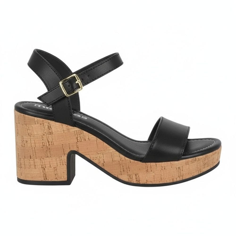 Sandália Feminina Moleca  Salto Bloco Meia Pata 5549.102