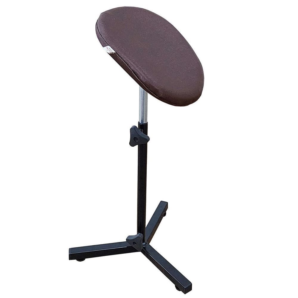 Suporte Parapé Tripé Desmontável Articulável Almofada Café