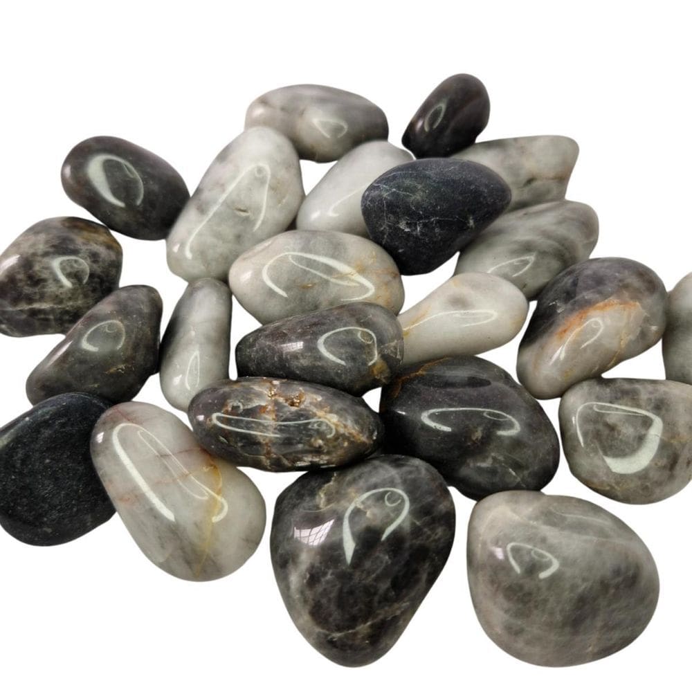 Pedra Olho De Gato 3 A 5 Cm Rolada 500G Natural