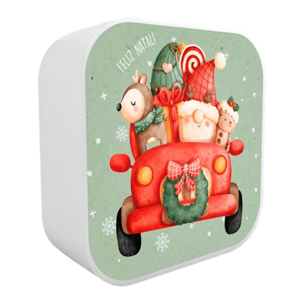 Luminária Box Natal Mágico - Carro