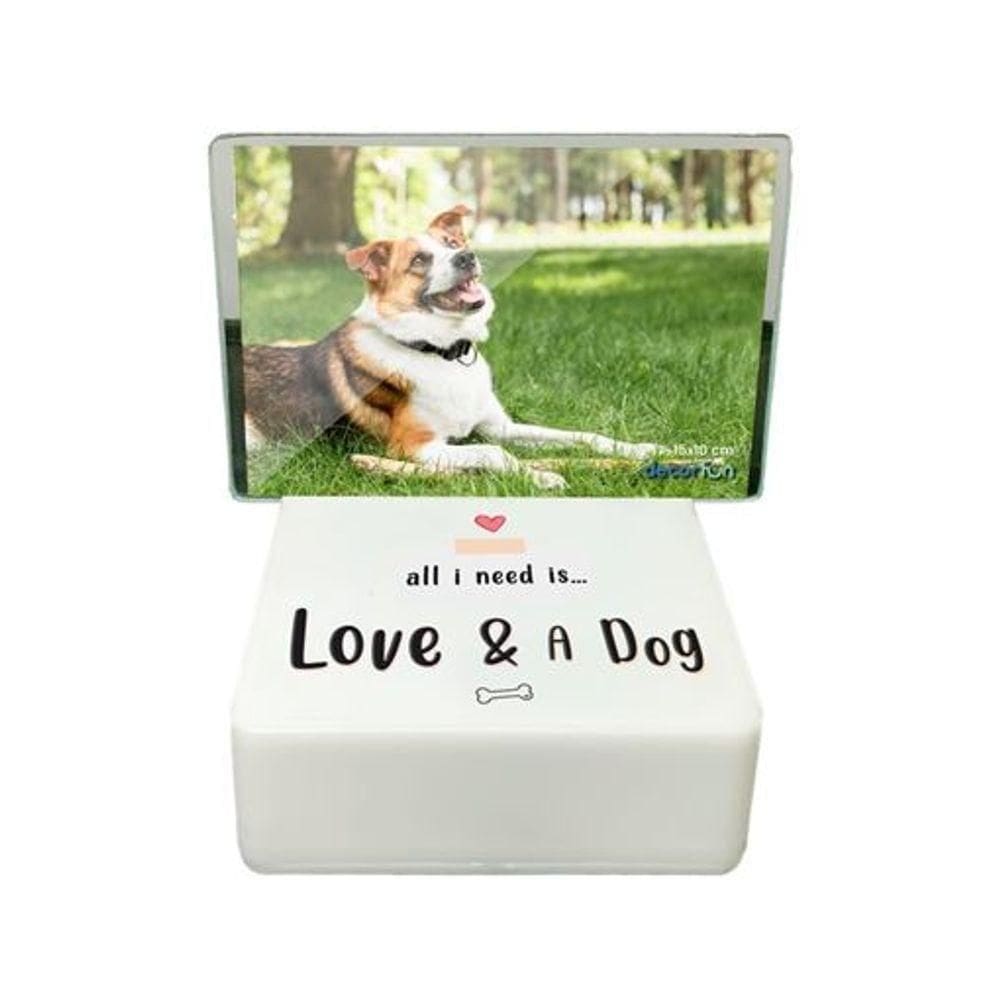 Luminária Mini Box Retrato - Love E Dog