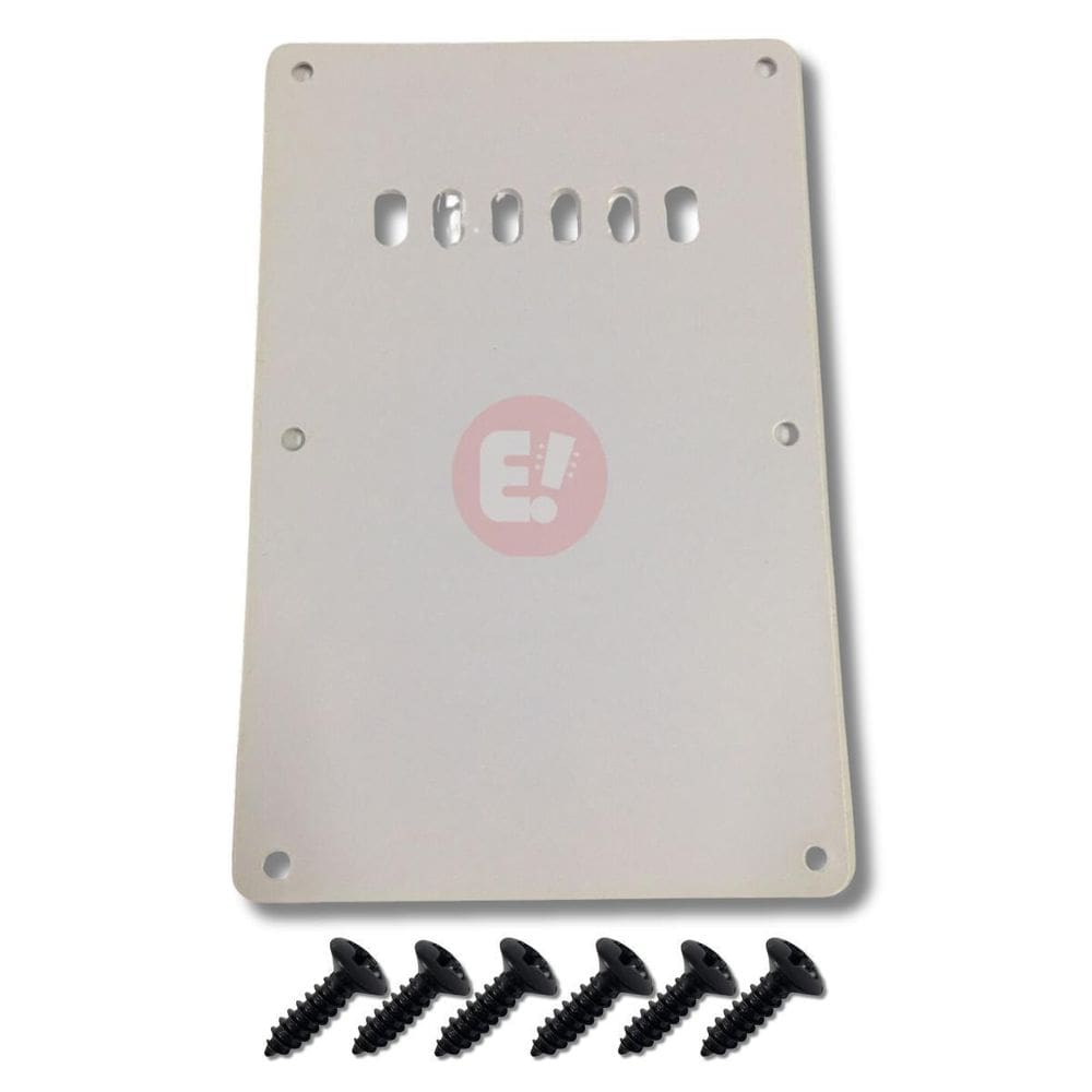 Kit Escudo Traseiro Strato Branco + 6 Parafuso Preto