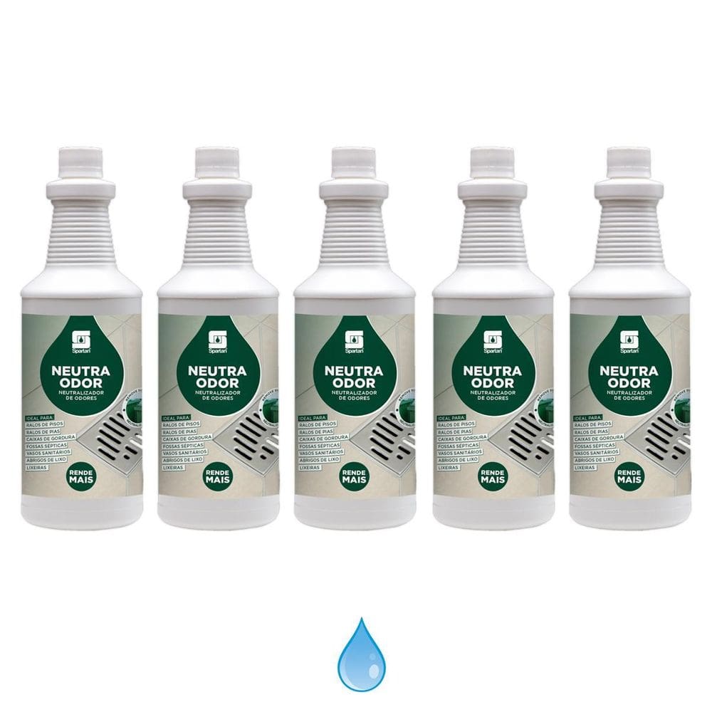 Neutralizador De Odores Inodoro Neutra Odor Spartan Kit 5