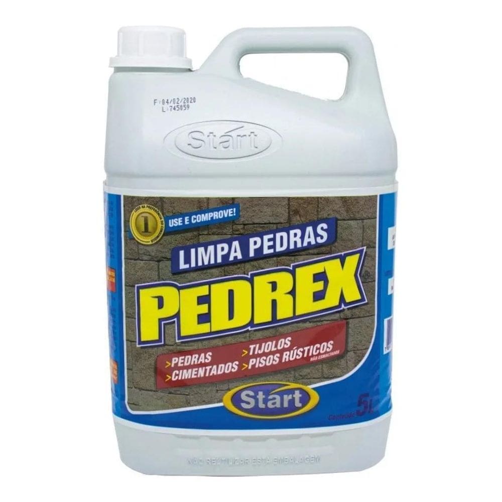 2X Limpa Pedra Concentrado Pedrex Start 5L