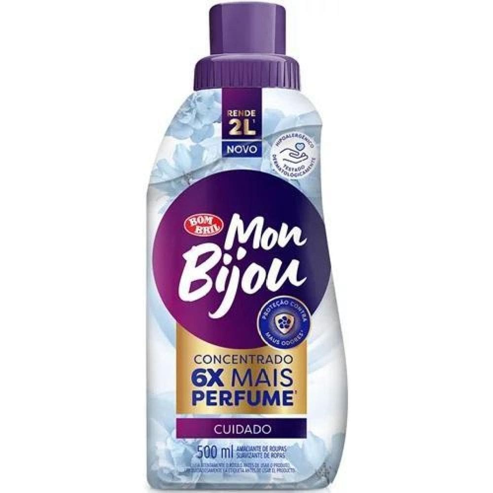Amaciante Concentrado Mon Bijou Cuidado 500Ml