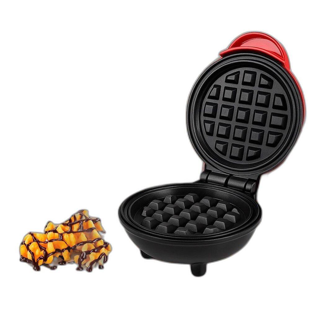 Mini Waffle Máquina Ideal Para Café Rápido Em Casa 110V