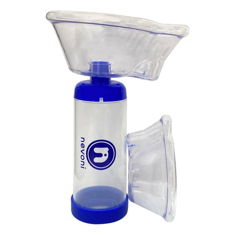 2X Espaçador Bi-Valvulado Bombinha De Asma Bronquite Infanti