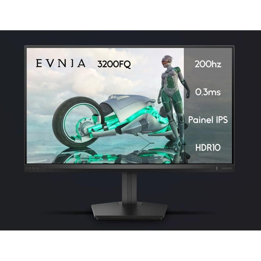 Monitor Gamer Philips Evnia 23.8” 200HZ 0,3MS 24M2N3200FQ