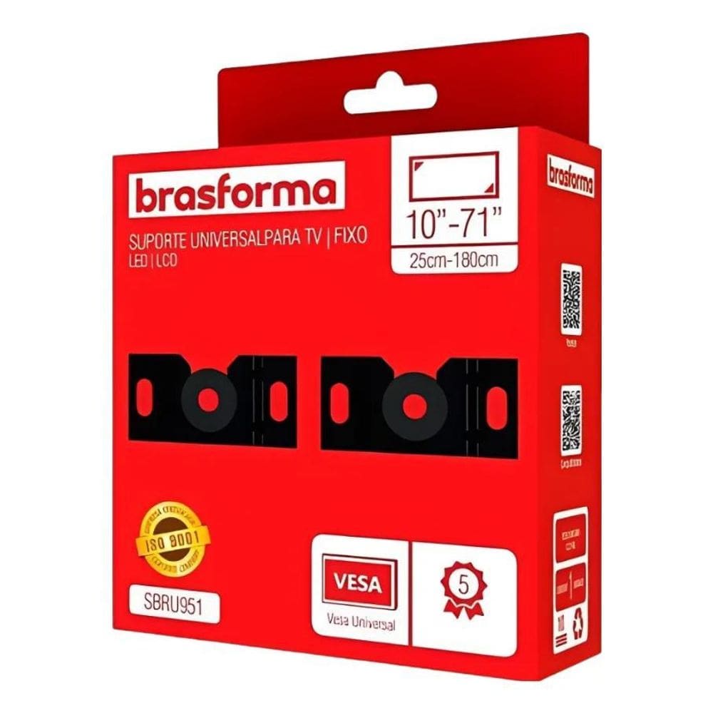 Suporte Tv Fixo Led Lcd 10 A 90 Polegadas Universal