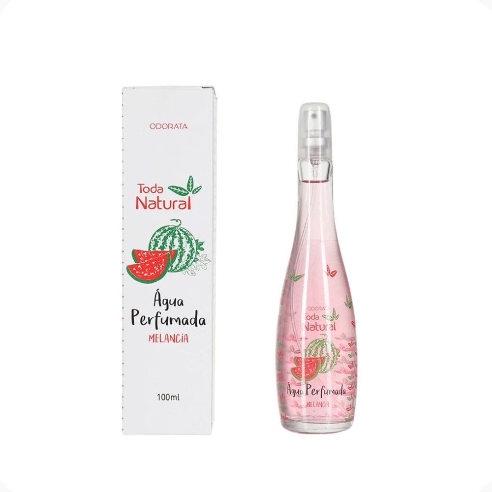 Água Perfumada Melancia Corpo E Cabelo Frescor E Doçura Toda
