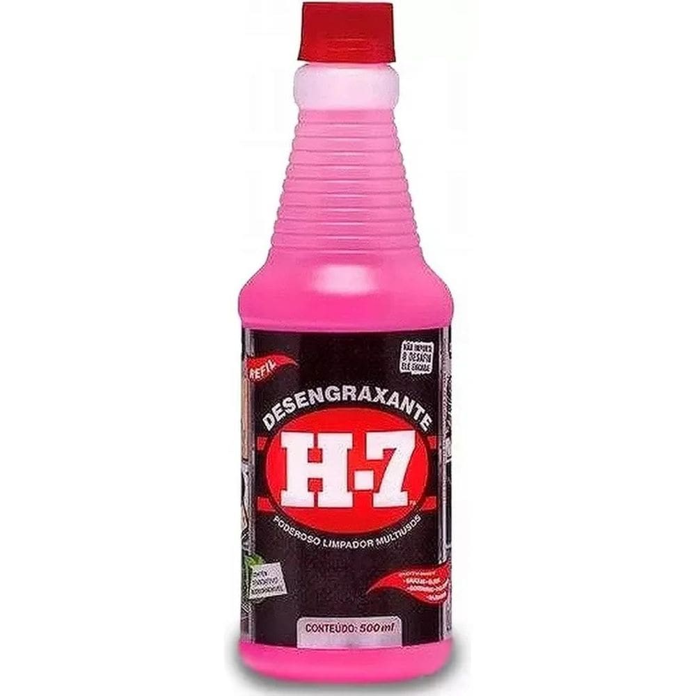 2X Desengraxante Multiuso Limpeza Pesada H7 Refil 500Ml