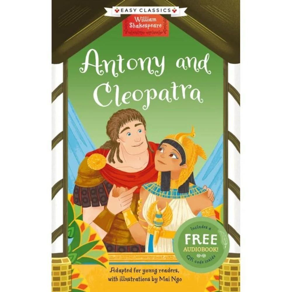 Livro Antony And Cleopatra - Em Inglês - Texto Adaptado
