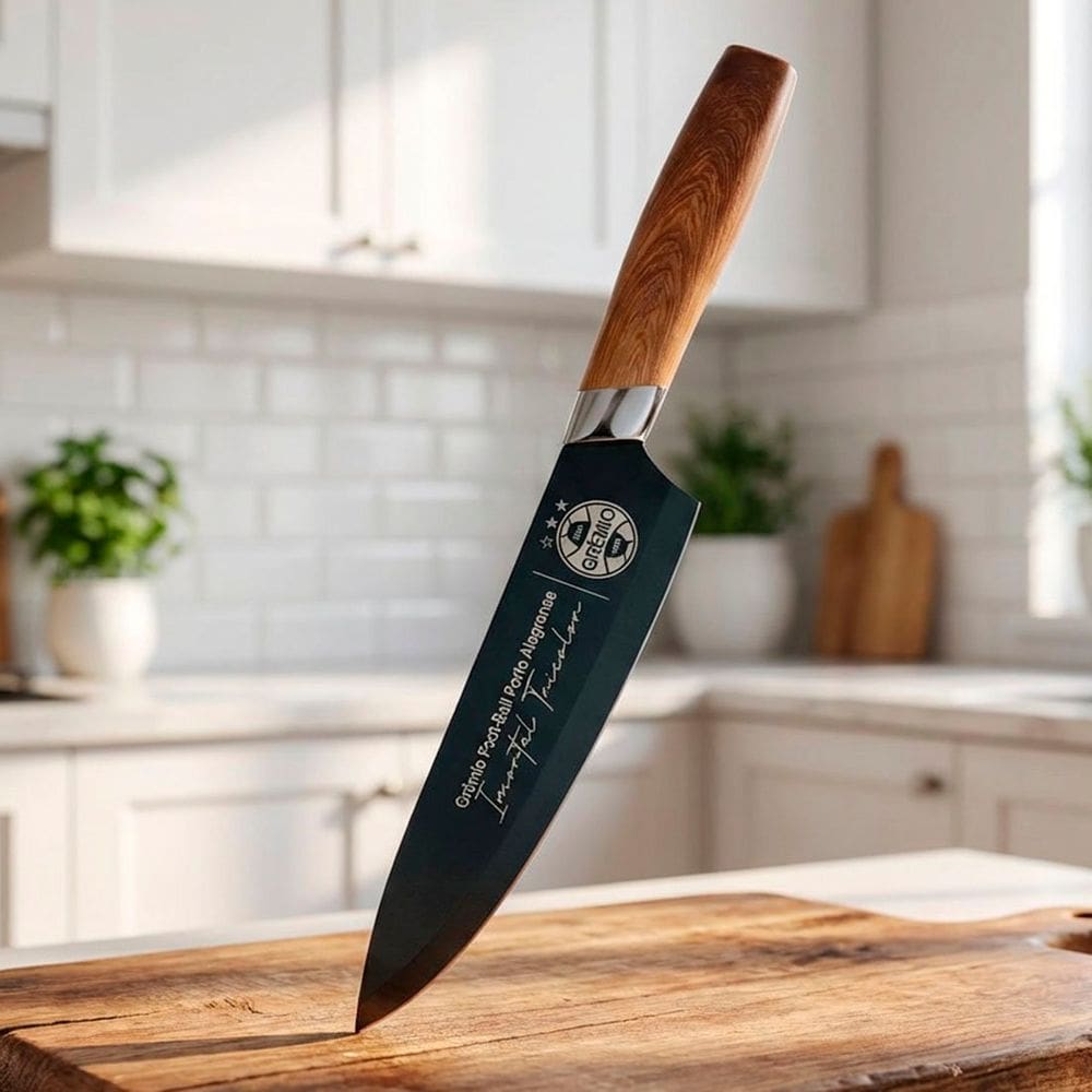 Faca Steel Premium Grêmio Foot-Ball Tricolor Imortal Oficial