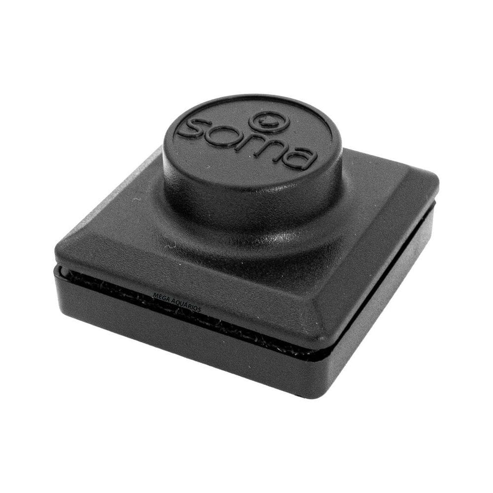 Limpador Magnetico Mini Limpa Vidros Aquario Beteira 6Mm