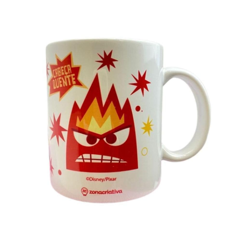 Caneca Pop Raiva Divertidamente 350Ml - Zona Criativa